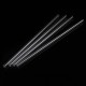 4Pcs 250mm OD 7mm 1.5mm Thick Wall Borosilicate Glass Blowing Tubes