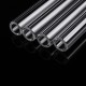 4Pcs 250mm OD 7mm 1.5mm Thick Wall Borosilicate Glass Blowing Tubes