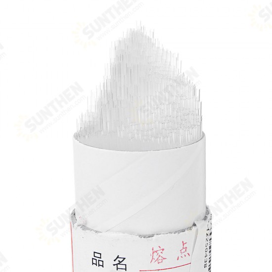 500Pcs 100/120/150/160mm Glass Capillary Tubes Open Both Ends 0.9-1.1mm Melting Point Tubes