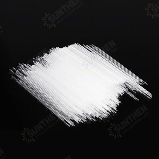 500Pcs 100/120/150/160mm Glass Capillary Tubes Open Both Ends 0.9-1.1mm Melting Point Tubes