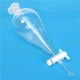 500mL 24/29 Joint Lab Glass Pear Shape Separatory Funnel with PTFE Stopcock 500mL 24/29 Joint Lab Glass Pear Shape Separatory Funnel with PTFE Stopcock