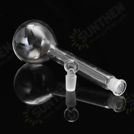 50mL Clear Glass Volumetric Flask w/ Glass Stopper Lab Chemistry Glassware 50mL Clear Glass Volumetric Flask w/ Glass Stopper Lab Chemistry Glassware