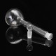 50mL Clear Glass Volumetric Flask w/ Glass Stopper Lab Chemistry Glassware