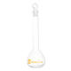 50mL Clear Glass Volumetric Flask w/ Glass Stopper Lab Chemistry Glassware