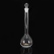 50mL Clear Glass Volumetric Flask w/ Glass Stopper Lab Chemistry Glassware