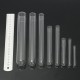 5Pcs Transparent Lab Borosilicate Glass Test Tube in Diffrent Size for Laboratory