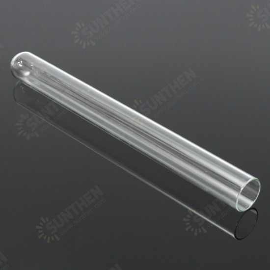 5Pcs Transparent Lab Borosilicate Glass Test Tube in Diffrent Size for Laboratory