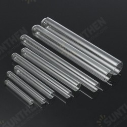 5Pcs Transparent Lab Borosilicate Glass Test Tube in Diffrent Size for Laboratory 5Pcs Transparent Lab Borosilicate Glass Test Tube in Diffrent Size for Laboratory