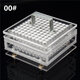 6Pcs Plexiglass 100 Holes Capsule Filler Capsule Filling Machine Tool