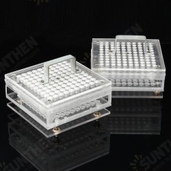 6Pcs Plexiglass 100 Holes Capsule Filler Capsule Filling Machine Tool 6Pcs Plexiglass 100 Holes Capsule Filler Capsule Filling Machine Tool