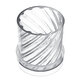 DIY Candle Molds Spiral Stripes Cylinder Handmade Soap Mould Craft Making Tool