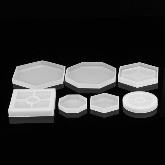 DIY Silicone Mold Cup Mat Bottom Bracket Mould Handcraft Decorations Mold