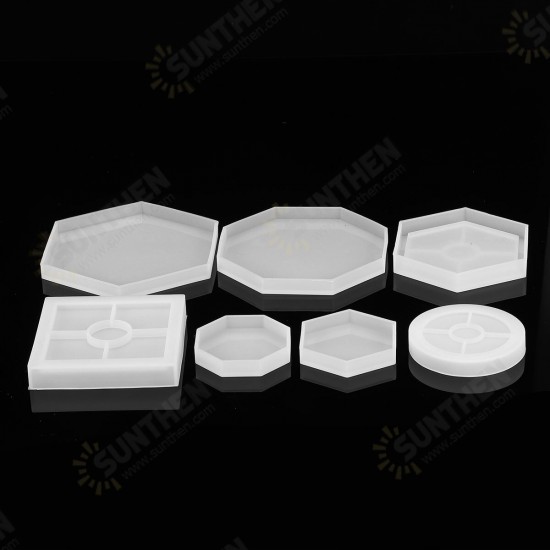 DIY Silicone Mold Cup Mat Bottom Bracket Mould Handcraft Decorations Mold