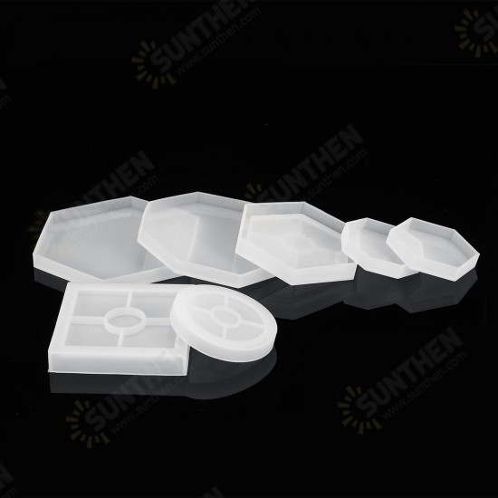 DIY Silicone Mold Cup Mat Bottom Bracket Mould Handcraft Decorations Mold DIY Silicone Mold Cup Mat Bottom Bracket Mould Handcraft Decorations Mold