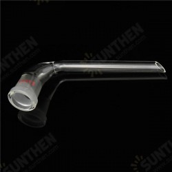 Distilling Glass Adapter with Joint 24/29 105 Bent Laboratory Glassware Distilling Glass Adapter with Joint 24/29 105 Bent Laboratory Glassware