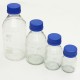 Experiment Glass Reagent Bottles Blue Screw Cap 100ml 250ml 500ml 1000ml