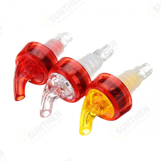 Spout Bottle Bar Beverage Dispenser Quick Shot Spirit Nip Tool Home Illuminated LED Colorful Pourer