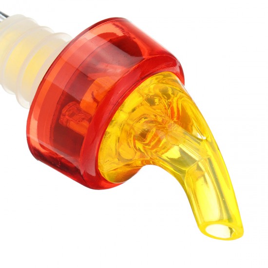 Spout Bottle Bar Beverage Dispenser Quick Shot Spirit Nip Tool Home Illuminated LED Colorful Pourer