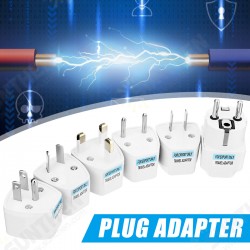 Global Universal Adapter Plug Adapter Charger Travel Wall AC Power Charger Outlet Adapter Converter Global Universal Adapter Plug Adapter Charger Travel Wall AC Power Charger Outlet Adapter Converter