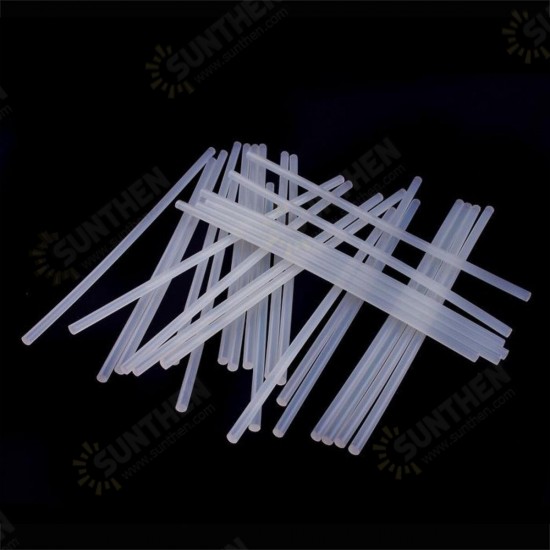 10Pcs 11mm x 19cm Clear Melt Glue Adhesive Sticks Environmental Adhesive Strip