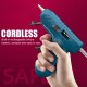 1800mAh 40W Cordless DIY Hot Melt Glue Guns Hot Glue Guns with Sticks USB Rechargeable Melting Glue Gun Kit for Kids DIY Arts Crafts Projects