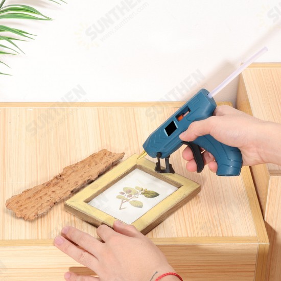 3.6V Cordless DIY Hot Melt Glue Guns 1800mAh Hand Craft Power Tool w/ 10/40/100pcs Glue Sticks