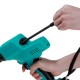 Double Tube Automatic Electric Caulking Machine Heat Hot Melt Filling Sealing Glue Guns W/ 1/2 Battery