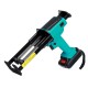 Double Tube Automatic Electric Caulking Machine Heat Hot Melt Filling Sealing Glue Guns W/ 1/2 Battery