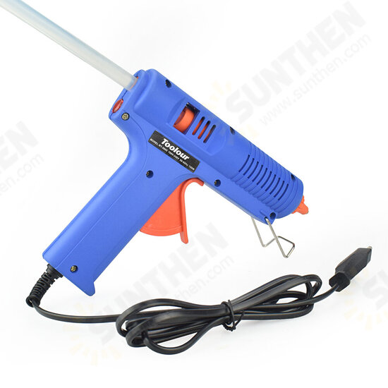 Toolour 100V-240V 150W Hot Melt Glue Heater Smart Temperature Control Industrial with 11mm Glue Sticks