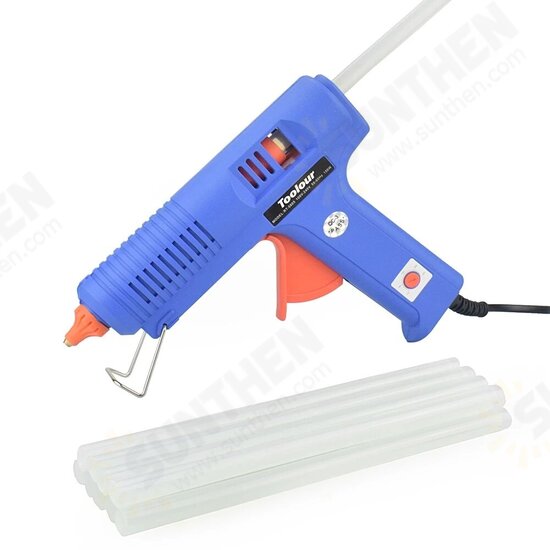 Toolour 100V-240V 150W Hot Melt Glue Heater Smart Temperature Control Industrial with 11mm Glue Sticks