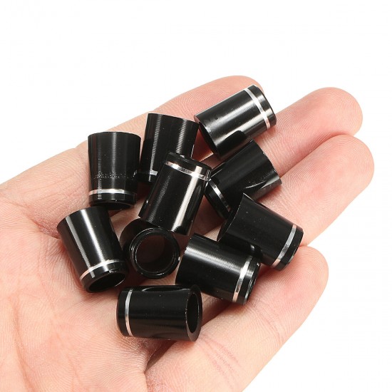 10PCS Golf Taper Tip Ferrules Adapter With Single Silver Ring For 0.335 Iron Shaft