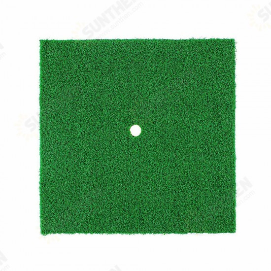 1x1.25m Golf Grass Mat Practice Training Lawn Mat Golf Hitting Mat with Tees Durable Golf Pad