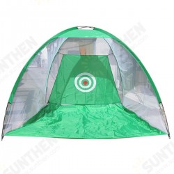 200x140cm Foldable Easy Golf Hitting Cage Practice Net Club Trainer Golf Training Net Sport Aid Mat Driver Iron 200x140cm Foldable Easy Golf Hitting Cage Practice Net Club Trainer Golf Training Net Sport Aid Mat Driver Iron
