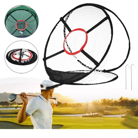 24'' Indoor Outdoor Garden Golf Training Net Golf Practice Net Chipping Net Golf Aid