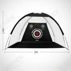 2M/3M Golf Practice Driving Cage Practice Hit Net Outdoor Indoor Golf Hitting Net Trainer Aid With Cutting Hole 2M/3M Golf Practice Driving Cage Practice Hit Net Outdoor Indoor Golf Hitting Net Trainer Aid With Cutting Hole