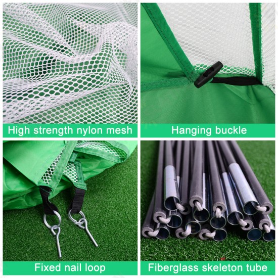 3/2m Golf Training Net Outdoor Sport Swing Practice Net Aid Driver Hit Net Cage