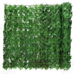 3Mx1M Artificial Faux Ivy Leaf Privacy Fence Screen Decor Panels Hedge Garden Outdoor Wall Cover