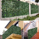 3Mx1M Artificial Faux Ivy Leaf Privacy Fence Screen Decor Panels Hedge Garden Outdoor Wall Cover