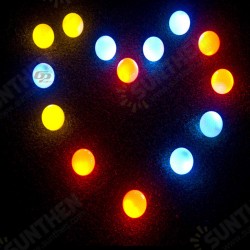 3PCS/Box Golf Balls LED Seven-Color Flashing Light-Emitting Golf Balls Night Golf Course Practice Ball Random Color 3PCS/Box Golf Balls LED Seven-Color Flashing Light-Emitting Golf Balls Night Golf Course Practice Ball Random Color