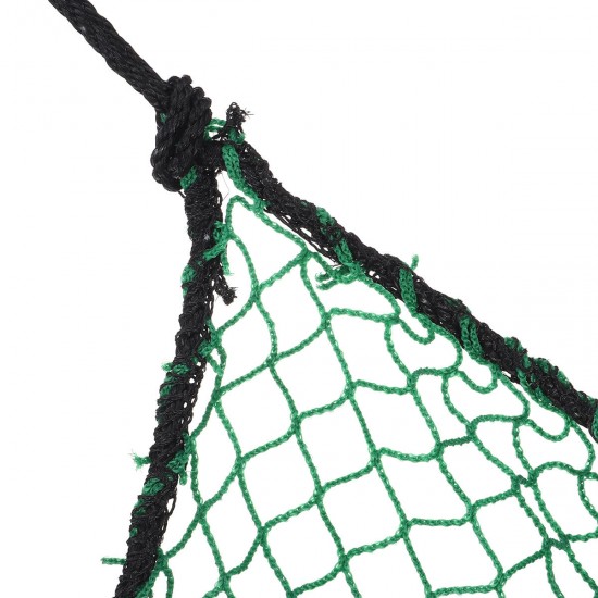 3x3m Golf Training Practice Net 4 Sides Rope Border Heavy Duty Impact Mesh Netting