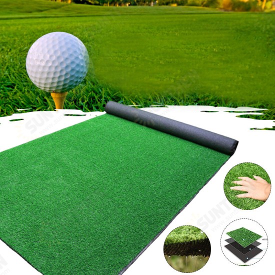 50x50/100/200cm Artificial Turf Grass Golf Lawn Mat Indoor Outdoor Mat