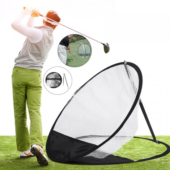 52cm Golf Mat Pitching Chipping Cages Indoor Practice Training Tools Golf Training Net Golf Pitching Practice Training Net