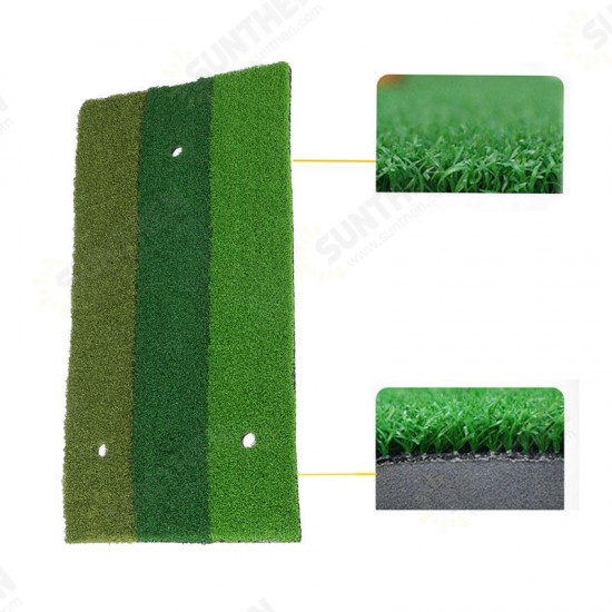 60x30cm Golf Mat Rubber Outdoor Indoor Eco-friendly Green Golf Hitting Mat Practice Equipment