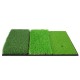 64*41CM 3-in-1 Golf Hitting Mat Multi-Function Tri-Turf Golf Practice Training for Chipping Practice Indoor/Outdoor Golf Training Tools