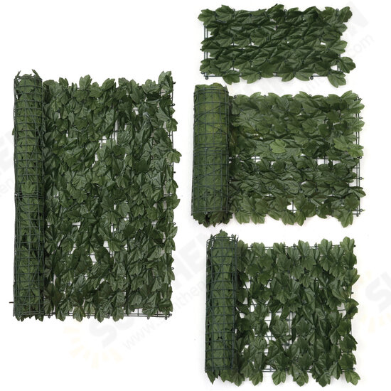 Artificial Leaf Fence Net Fence Garden Decoration Rattan Faux Plant