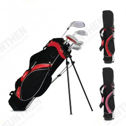 Children's Golf Bag Golf Support Ultra Light Stand Portable Large Capacity Double Shoulder Strap For Boy Girl 3-12 Years Old Children's Golf Bag Golf Support Ultra Light Stand Portable Large Capacity Double Shoulder Strap For Boy Girl 3-12 Years Old