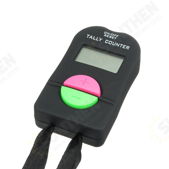 Digital Electronic Hand Tally Head Counter Clicker For Bouncer Crowd Sport Golf