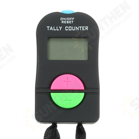 Digital Electronic Hand Tally Head Counter Clicker For Bouncer Crowd Sport Golf