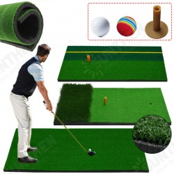 Golf Mat Simulated Lawn Home Residential Golf Backyard Practising Pad Indoor Swing Practice Mat With Golf Ball Rubber Training Tee Holder Golf Mat Simulated Lawn Home Residential Golf Backyard Practising Pad Indoor Swing Practice Mat With Golf Ball Rubber Training Tee Holder