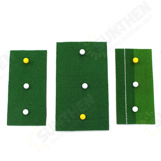 Golf Putting Training Mats Nylon Turf Chipping Driving Practice Mat Indoor